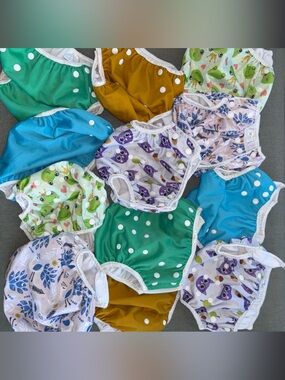 Reusable Kids Swim Diapers Multi-Pack Bundle